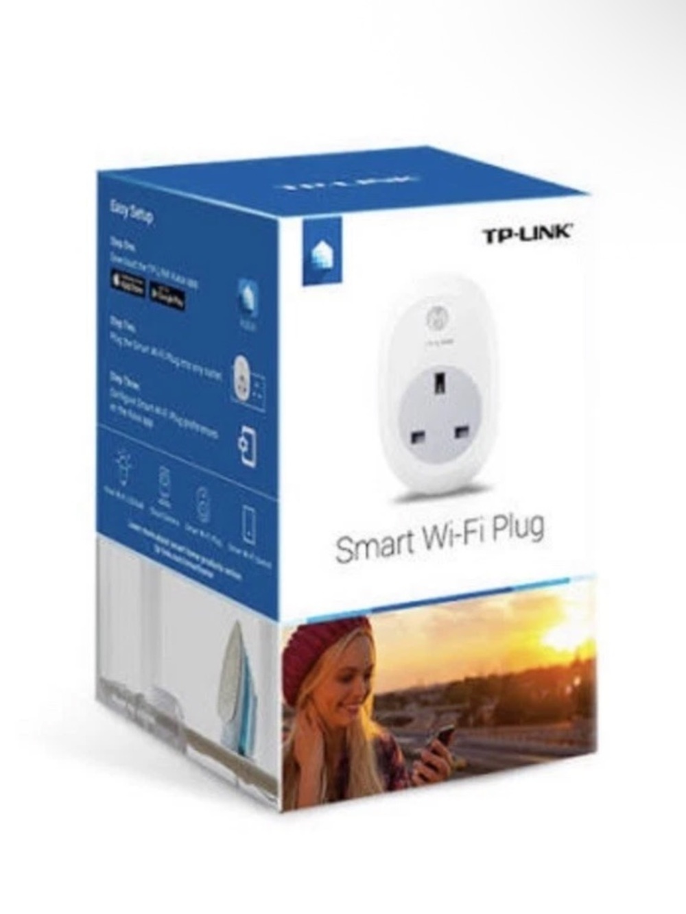 TP-Link HS100 Wi-Fi Smart Plug Energy Monitoring Works With Alexa 1 Pack